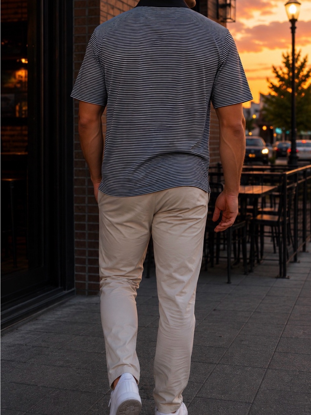 Cutter & Buck UH Striped Polo - Picture 3 of 4